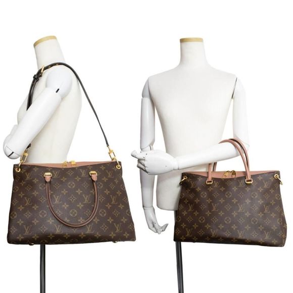 Louis Vuitton Monogram Bois de Rose Brown Pallas Shoulder Bag - Picture 8 of 10